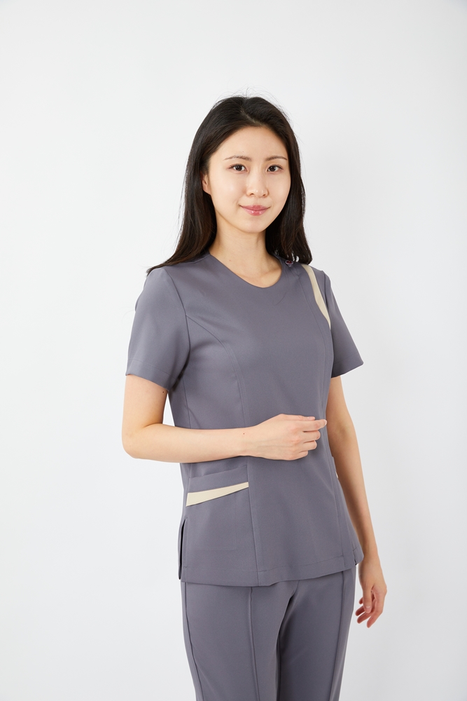 프린세스 라인배색 로열그레이-8927