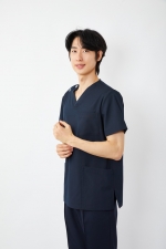 남성 V넥 다크네이비 라인상의 2651