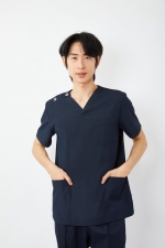 남성 V넥 다크네이비 라인상의 2651