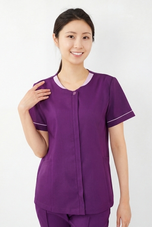 에리배색 로열퍼플 상의-5982