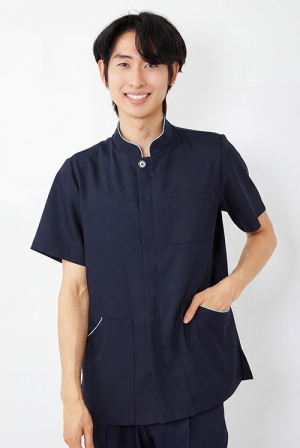 스트링 포인트 다크네이비 상의-5601