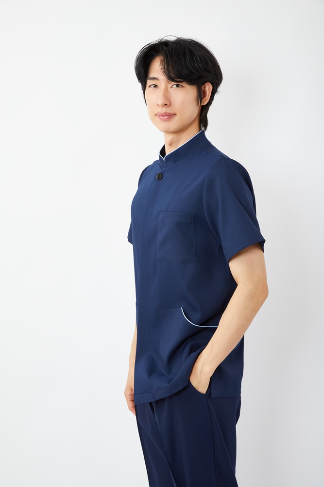 스트링 포인트 네이비 상의-5603