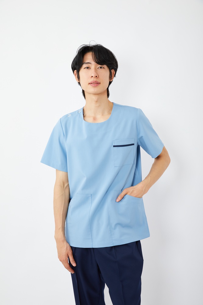 라운드 포인트 애쉬민트 상의-5692