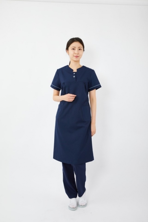 임부복 미니하이넥 네이비-2262