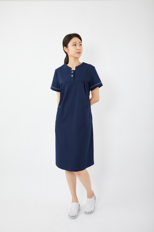 임부복 미니하이넥 네이비-2262