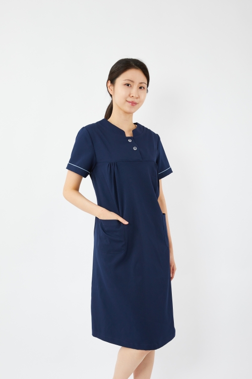 임부복 미니하이넥 네이비-2262