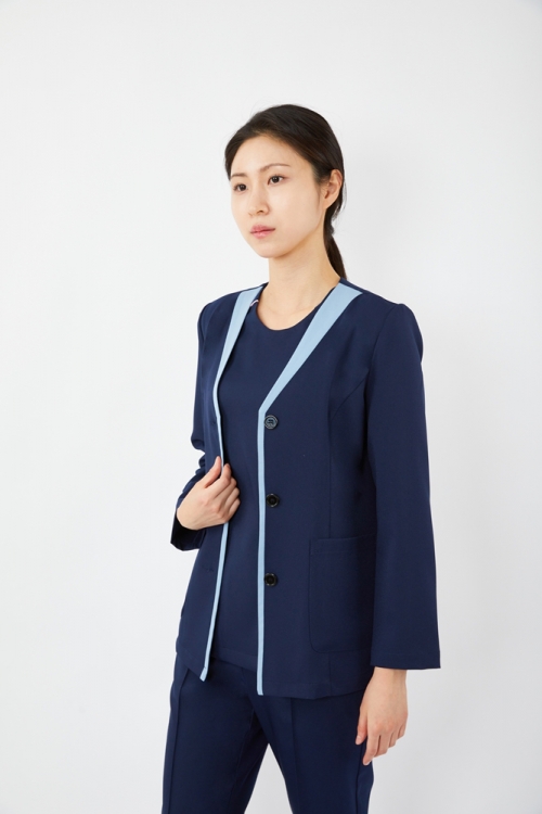 라인 자켓 네이비-5352