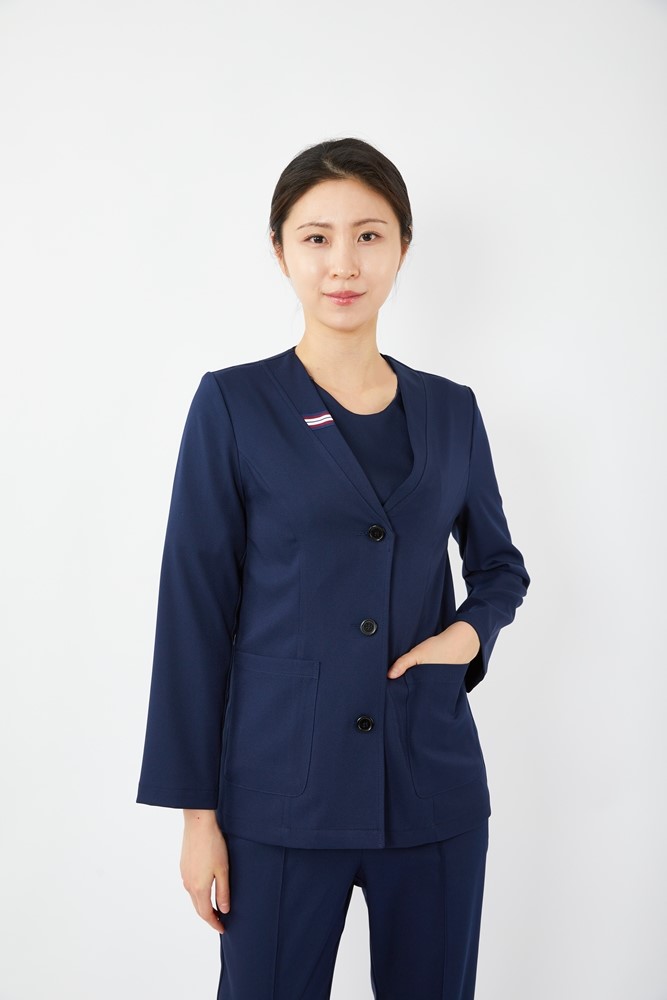 포인트 자켓 네이비-5362