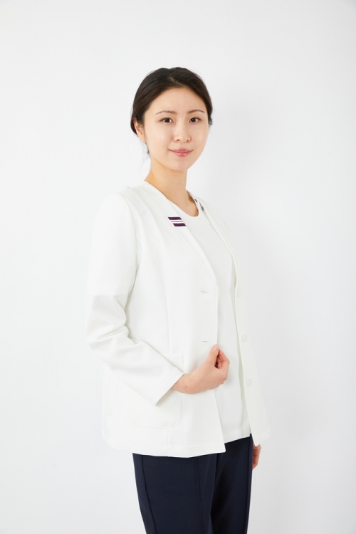 포인트 자켓 화이트-5365