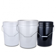 HDPE 용기 20L 환 원형 페일통/ 바케스 - 3color [10개입]