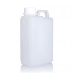 HDPE 용기 1,000ml /1L 각 손잡이 용기 - 반투명 [50개입]