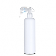 HDPE 용기 500ML 환(LR) 정밀 트리거 스프레이(FTS-011) - 불투명/ 28파이 [150개입]