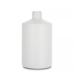 HDPE 용기 500ML/ 0.5L 환(TR) 용기 - 반투명 백색/ 28파이 [110개입]