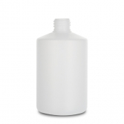 HDPE 용기 500ML/ 0.5L 환(TR) 용기 - 반투명 백색/ 28파이 [110개입]