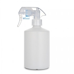 HDPE 용기 500ML/ 0.5L 환(TR) 정밀 트리거 스프레이(FTS-011) - 반투명 백색/ 28파이 [110개입]