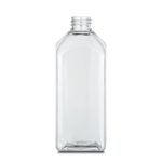 PET 용기(SKP-500SQ) 500ML - 투명/ 28파이 [160개입]