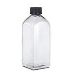 PET 용기(SKP-500SQ) 500ML 안전캡(SC-08) - 투명/ 28파이 [160개입]