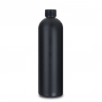 HDPE 용기 560ML/ 0.56L 환(LR) 막캡 - 흑색/ 28파이 [125개입]