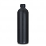 HDPE 용기 560ML/ 0.56L 환(LR) 막캡 - 흑색/ 28파이 [125개입]