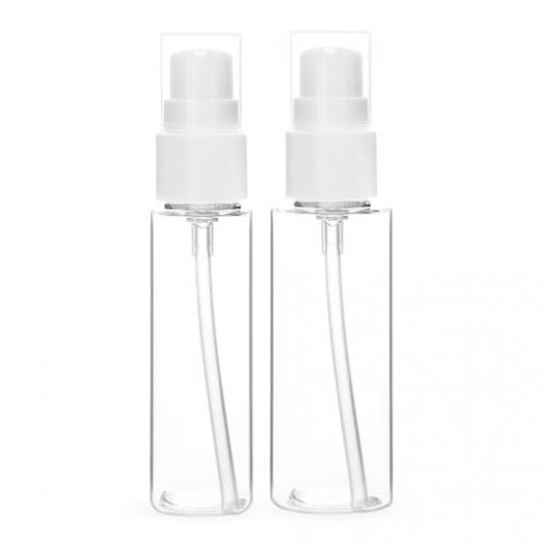 업스프링 펌프 투명 용기 스프링 비접촉 에센스 화이트 30ml 50ml