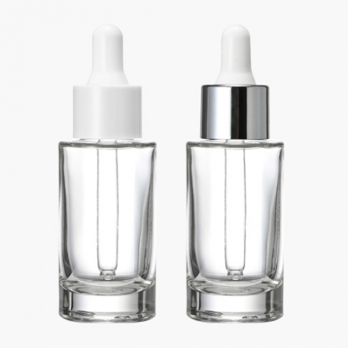 30ml 스포이드 유리용기 패킹 화이트 실버