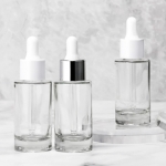 30ml 스포이드 유리용기 패킹 화이트 실버