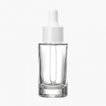 30ml 스포이드 유리용기 패킹 화이트 실버