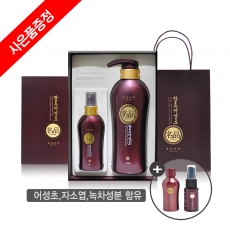 명품 발효 어성초 샴푸 500ml + 모발팩 120ml 세트