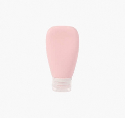 납작 실리콘 공병 휴대용 여행용 수영장 샴푸통 화장품 용기 60ml