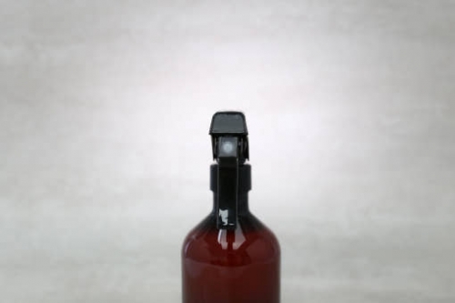 24파이 미세 건 스프레이 PET 300ml 브라운 화장품공병 분무기