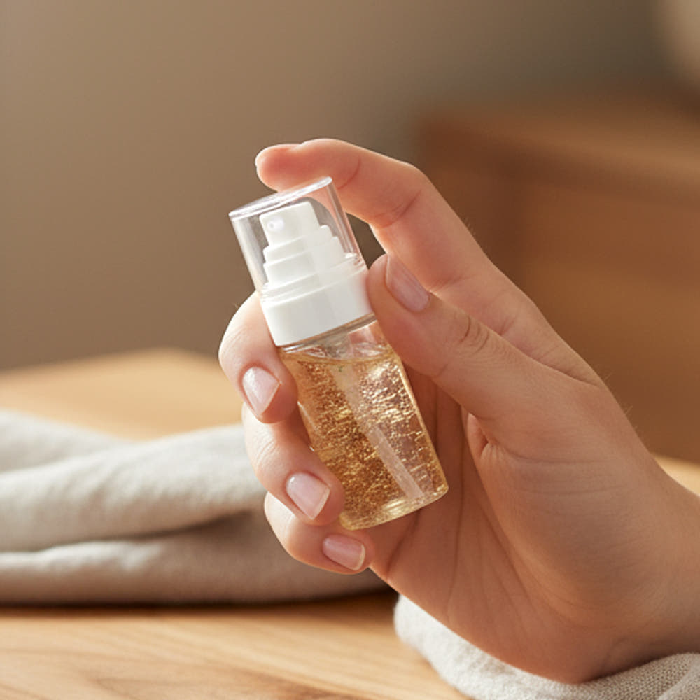 베이직 에센스 펌핑 화장품용기 로션 앰플 소분 공병 화이트 블랙 30ml