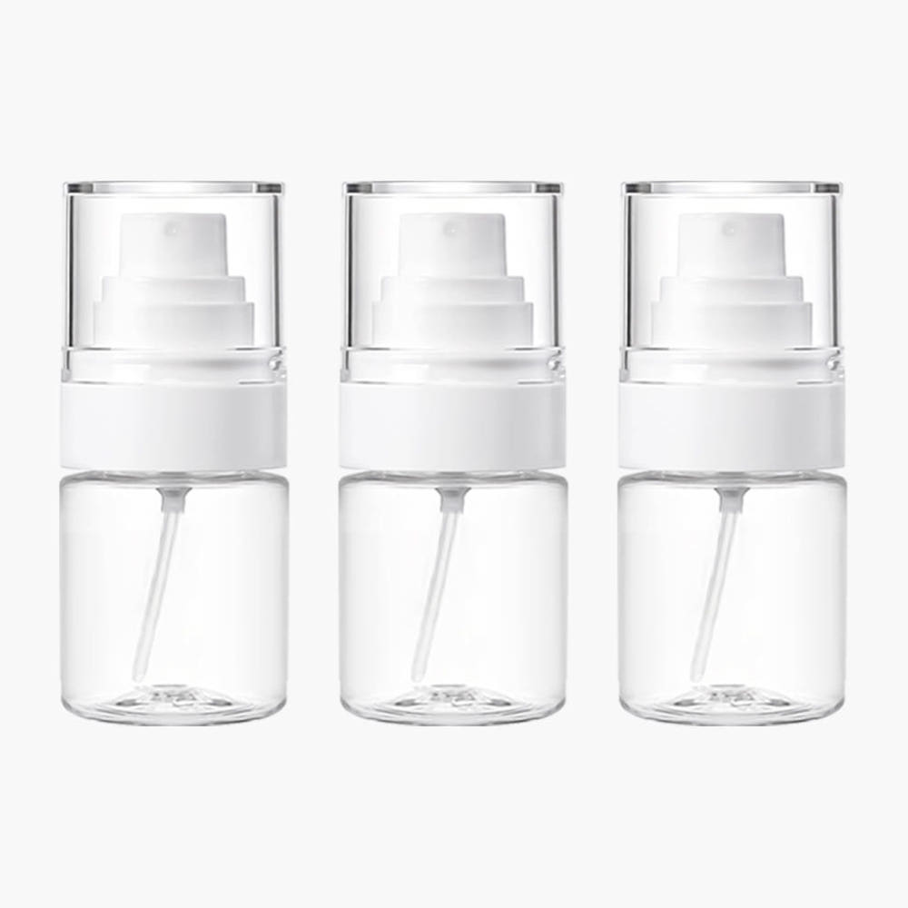 안개분사 스프레이 울트라 미스트공병 30ml 3개입 화이트 여행 휴대용 화장품용기