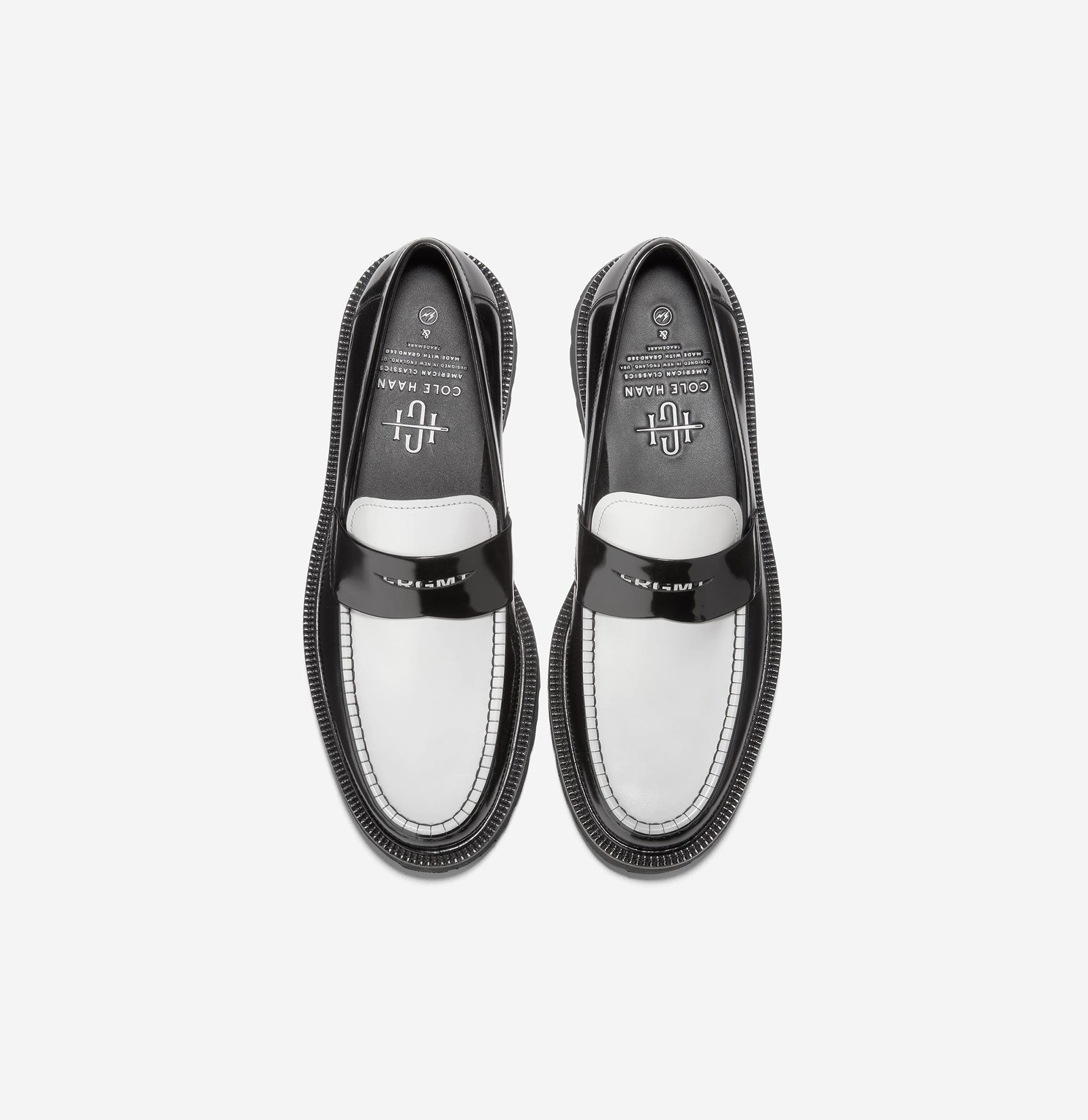 [CH X FRAGMENT AMERICAN CLASSICS PENNY LOAFER] 블랙 남성 [Width:M]