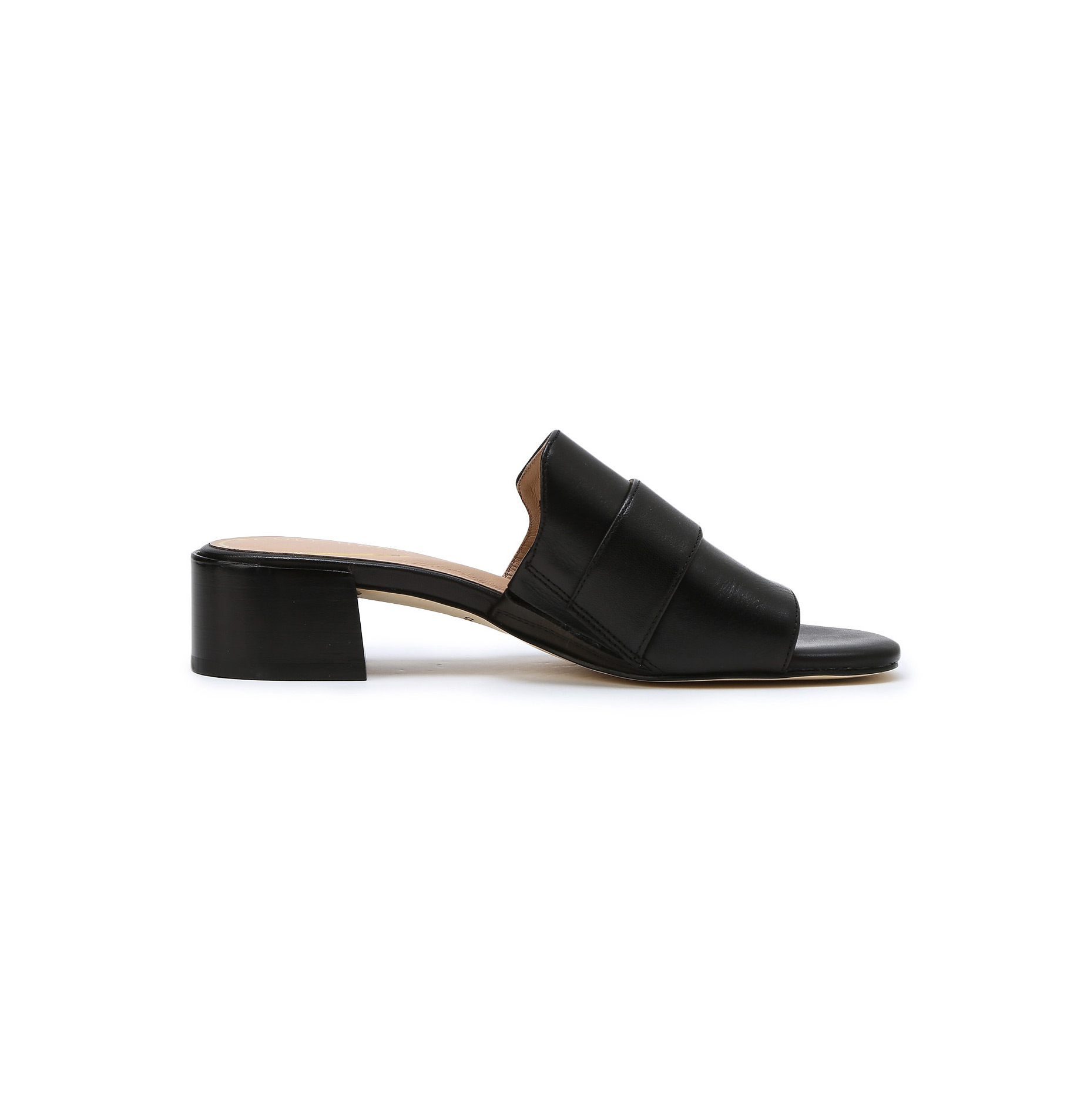 [Crosby Slide Sandal] 블랙 여성 샌들 [WIDTH:B]