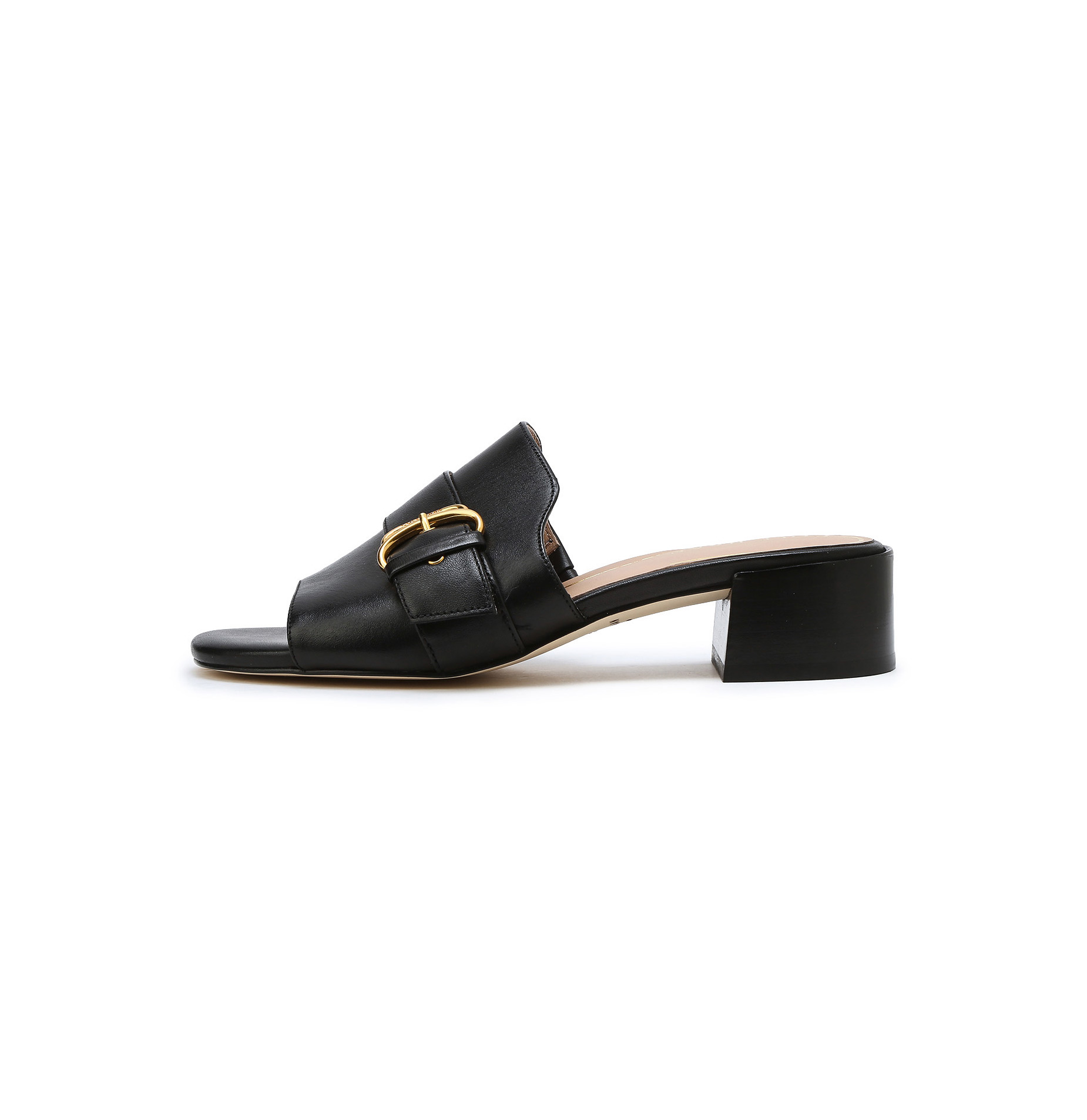 [Crosby Slide Sandal] 블랙 여성 샌들 [WIDTH:B]