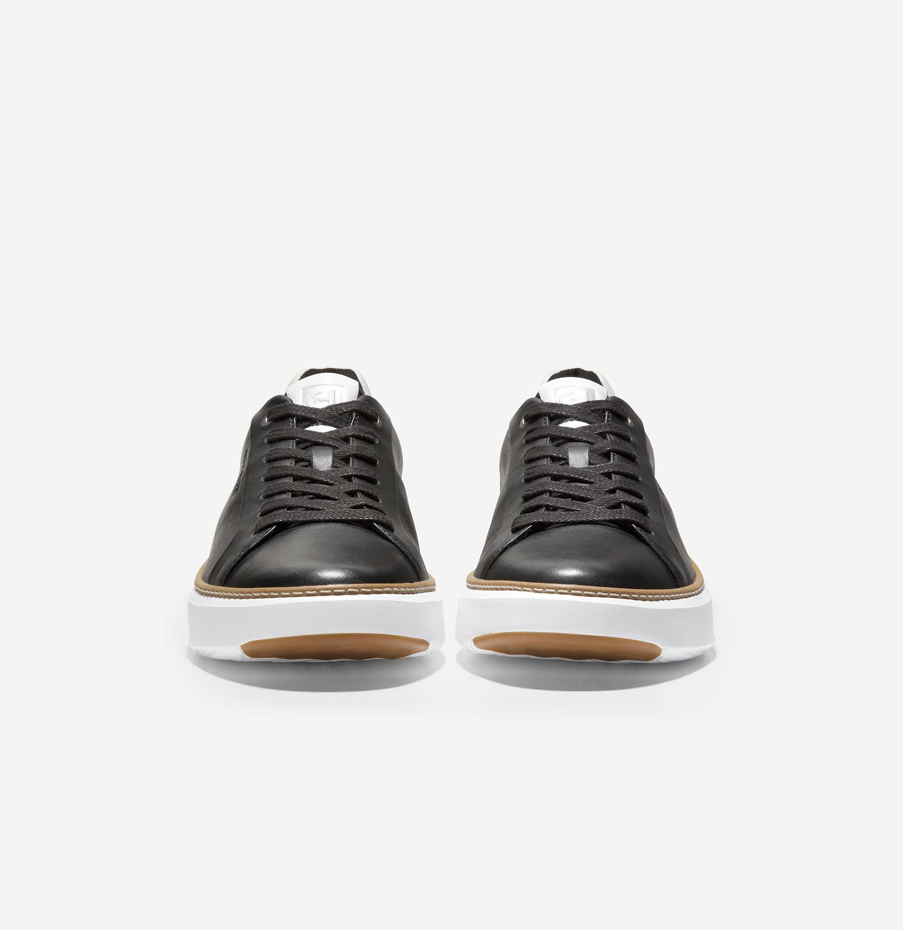 [GRANDPRØ TOPSPIN SNEAKER] 블랙 남성 스니커즈 [Width:W]