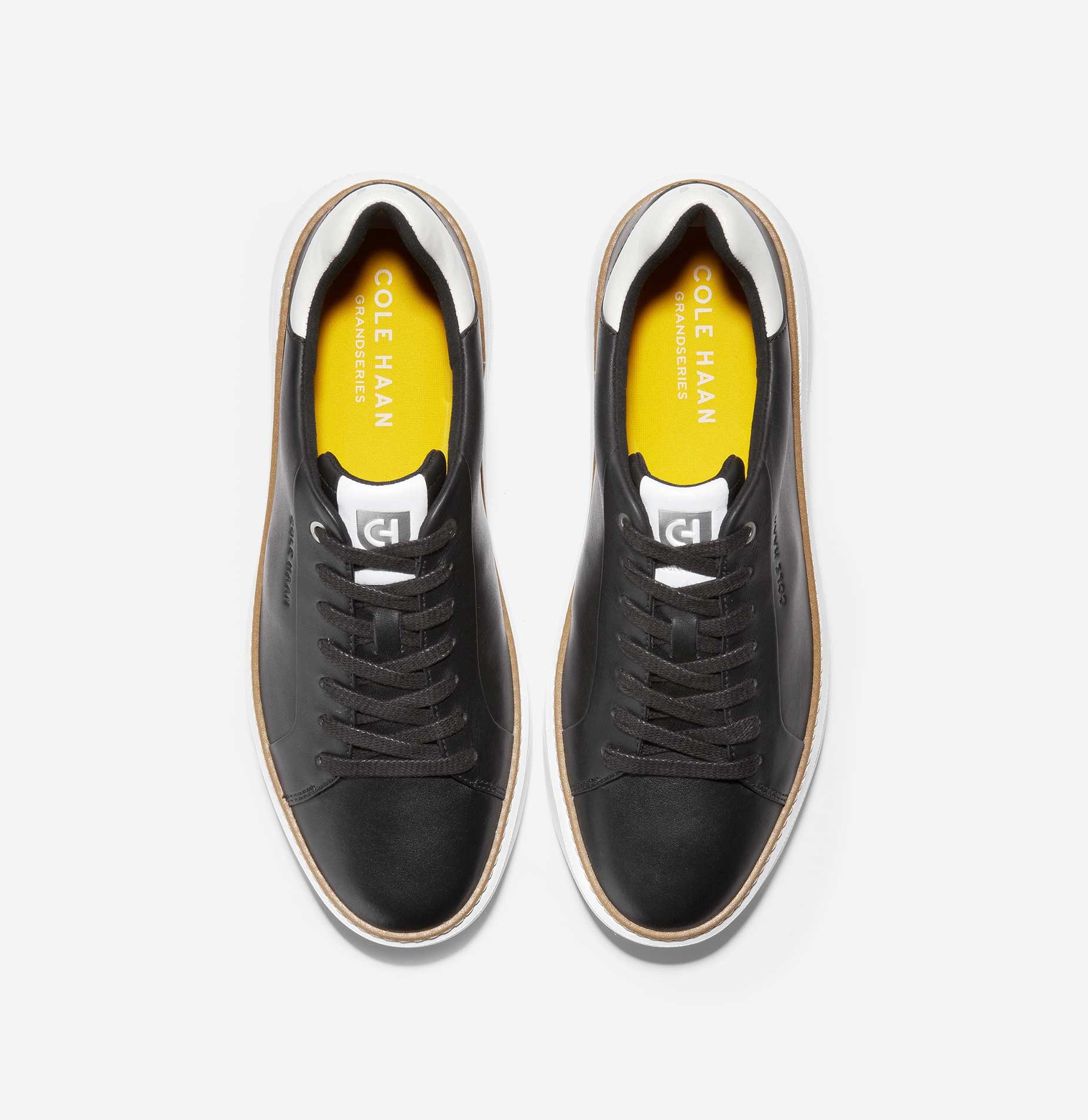 [GRANDPRØ TOPSPIN SNEAKER] 블랙 남성 스니커즈 [Width:W]