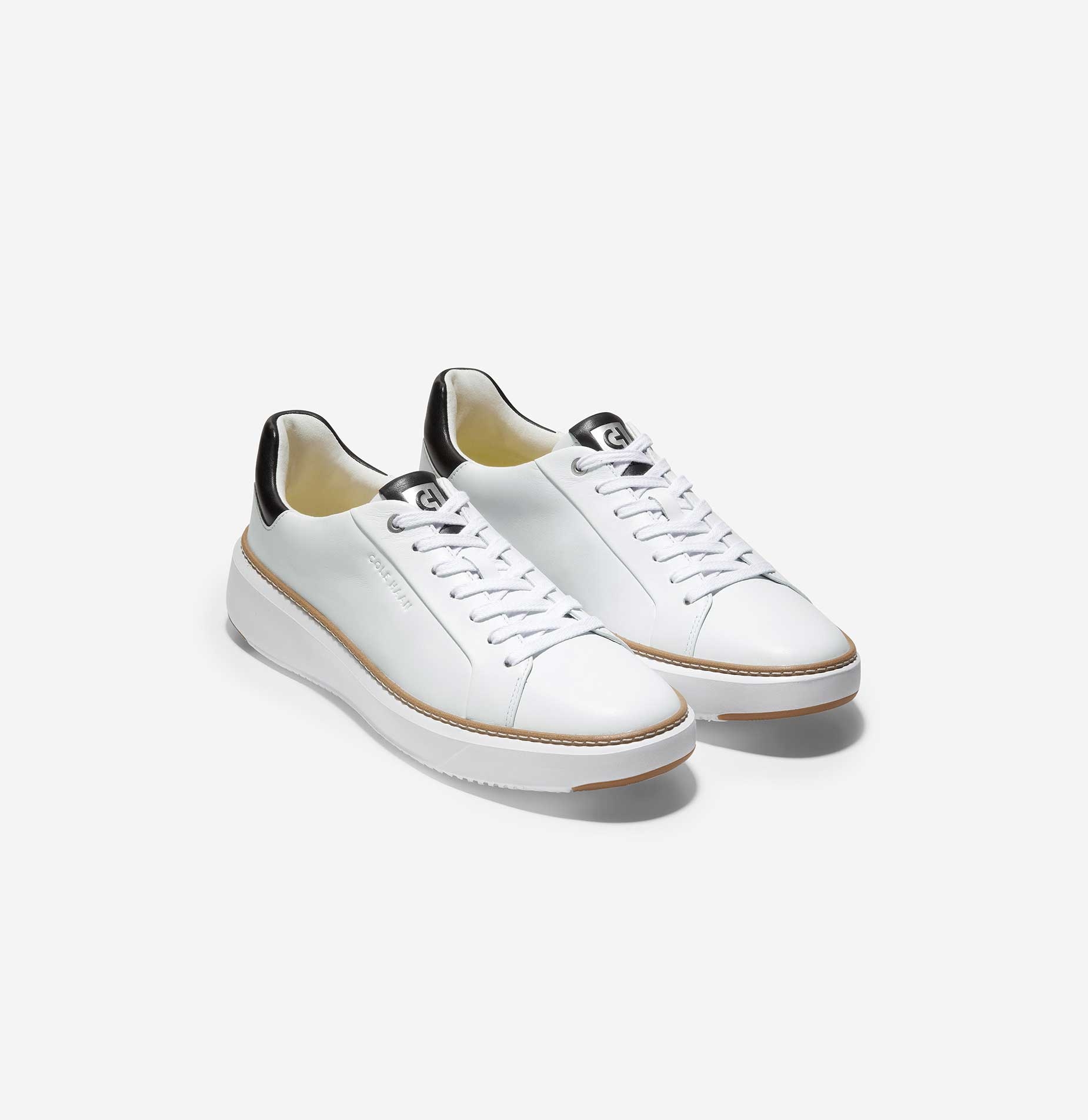 [GRANDPRØ TOPSPIN SNEAKER] 흰색 남성 스니커즈 [Width:W]