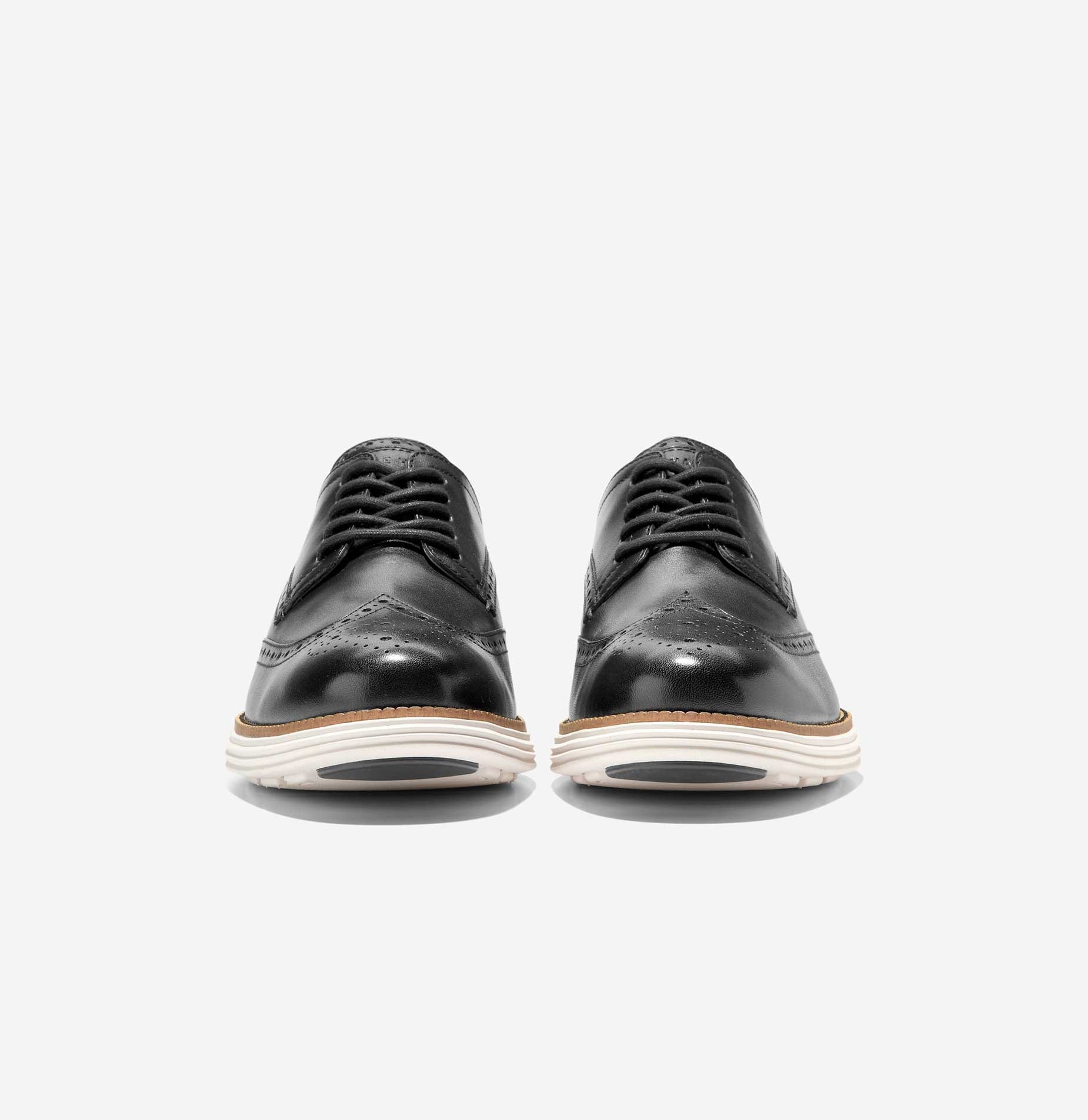 [ØRIGINALGRAND REMASTERED WINGTIP] 흰색 남성 윙팁 옥스포드 [Width:W]