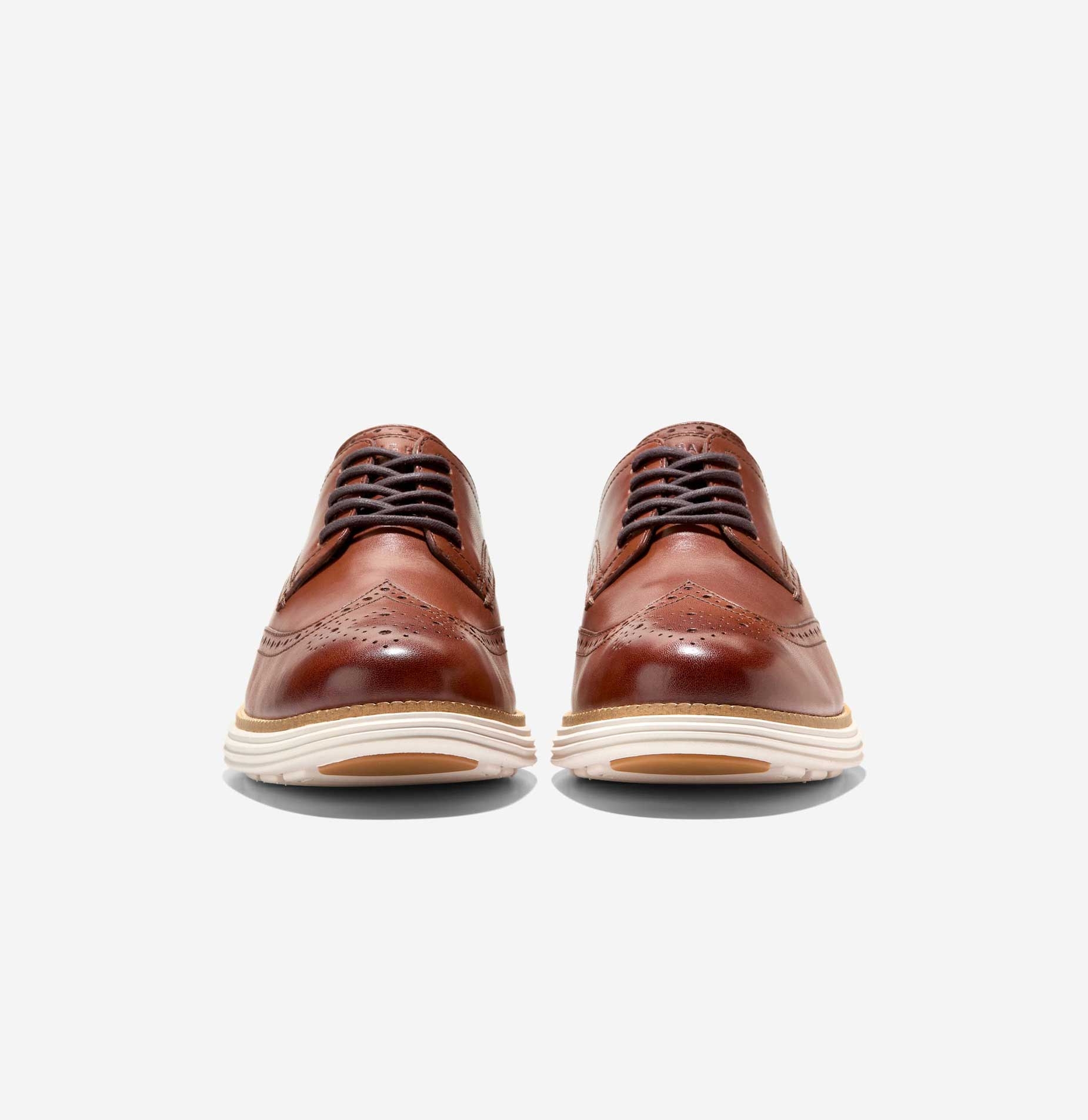 [ØRIGINALGRAND REMASTERED WINGTIP] 브라운 남성 윙팁 옥스포드 [Width:W]