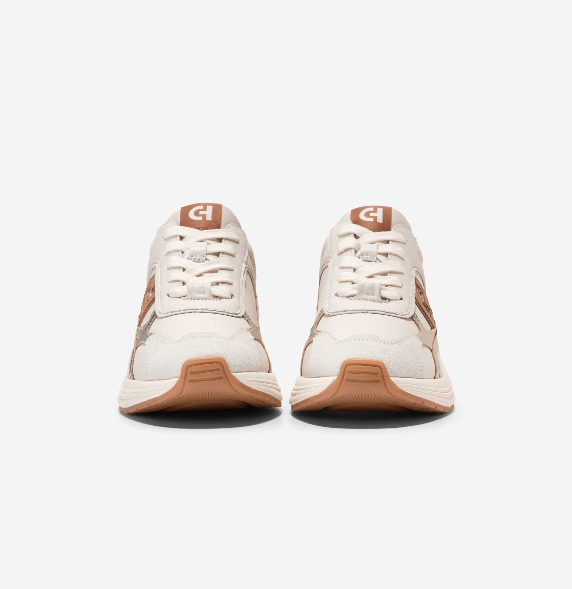 [GRANDPRØ ELEEANA RUNNERS] 실버 여성 스니커즈 [Width:C]
