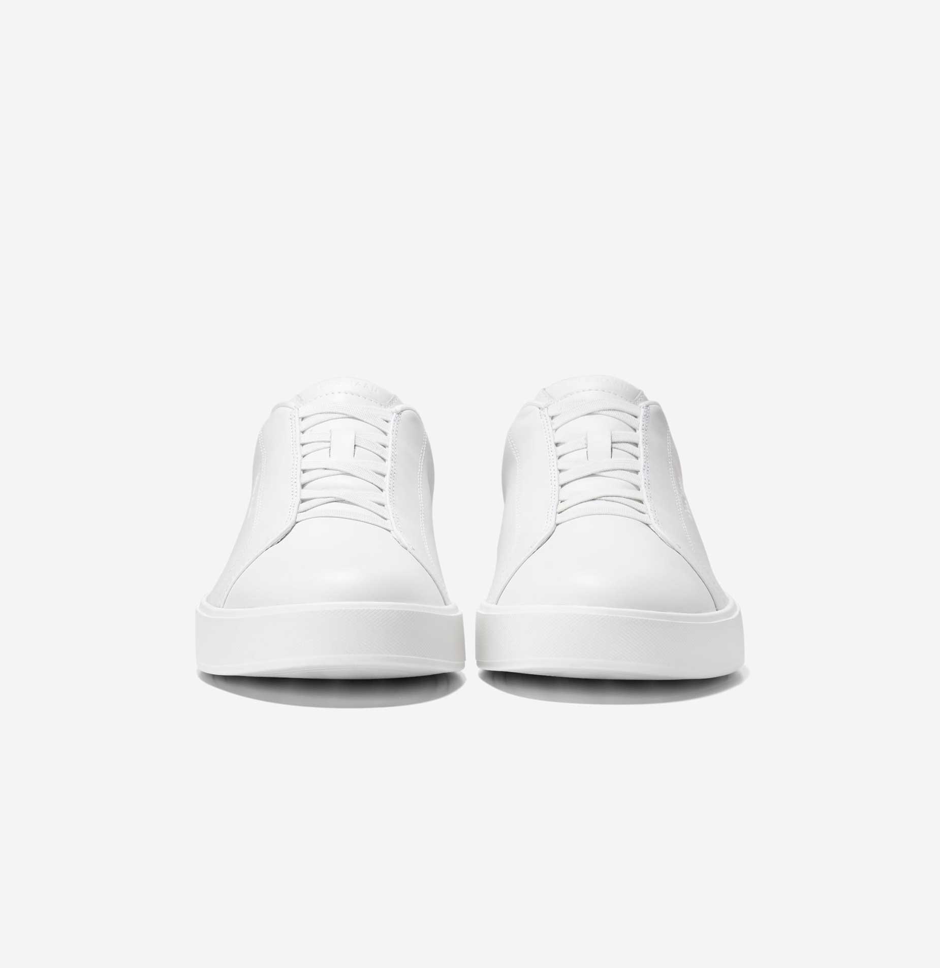[GRANDPRØ LUXE SLIP-ON SNEAKERS] 흰색 남성 스니커즈 [Width:W]