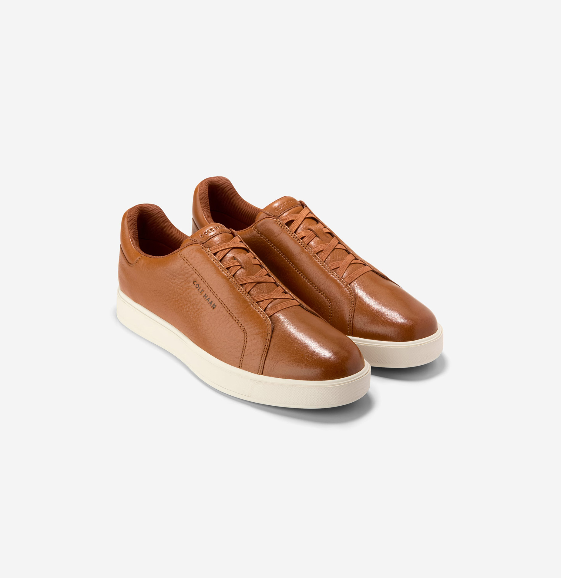 [GRANDPRØ LUXE SLIP-ON SNEAKERS] 브라운 남성 스니커즈 [Width:W]