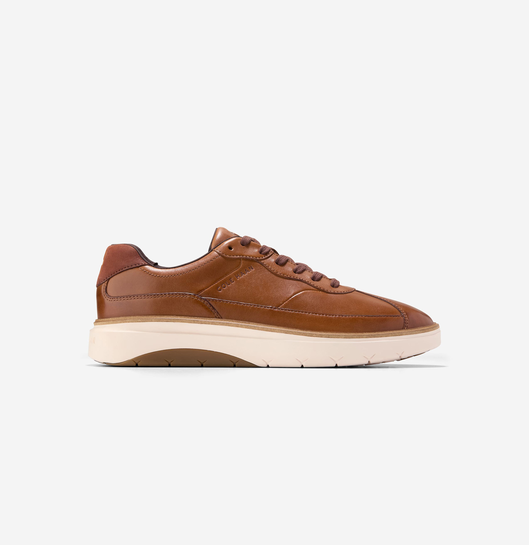 [GRANDPRØ FEATHERARC BIKE TOE SNEAKER] 브라운 남성 스니커즈 [Width:W]
