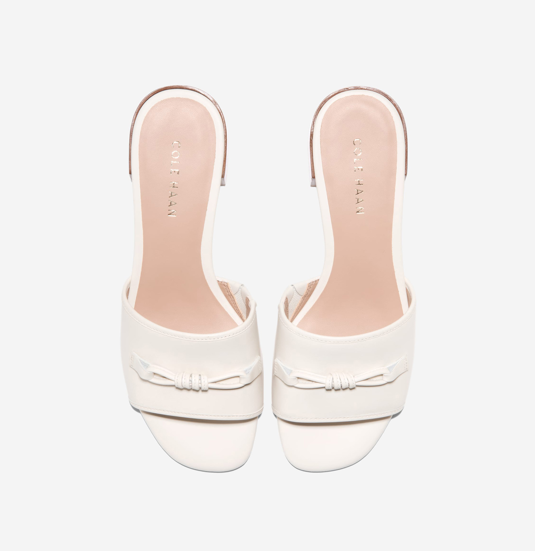 [CAILYN BOW MULES] 아이보리 여성 샌들 [Width:B]