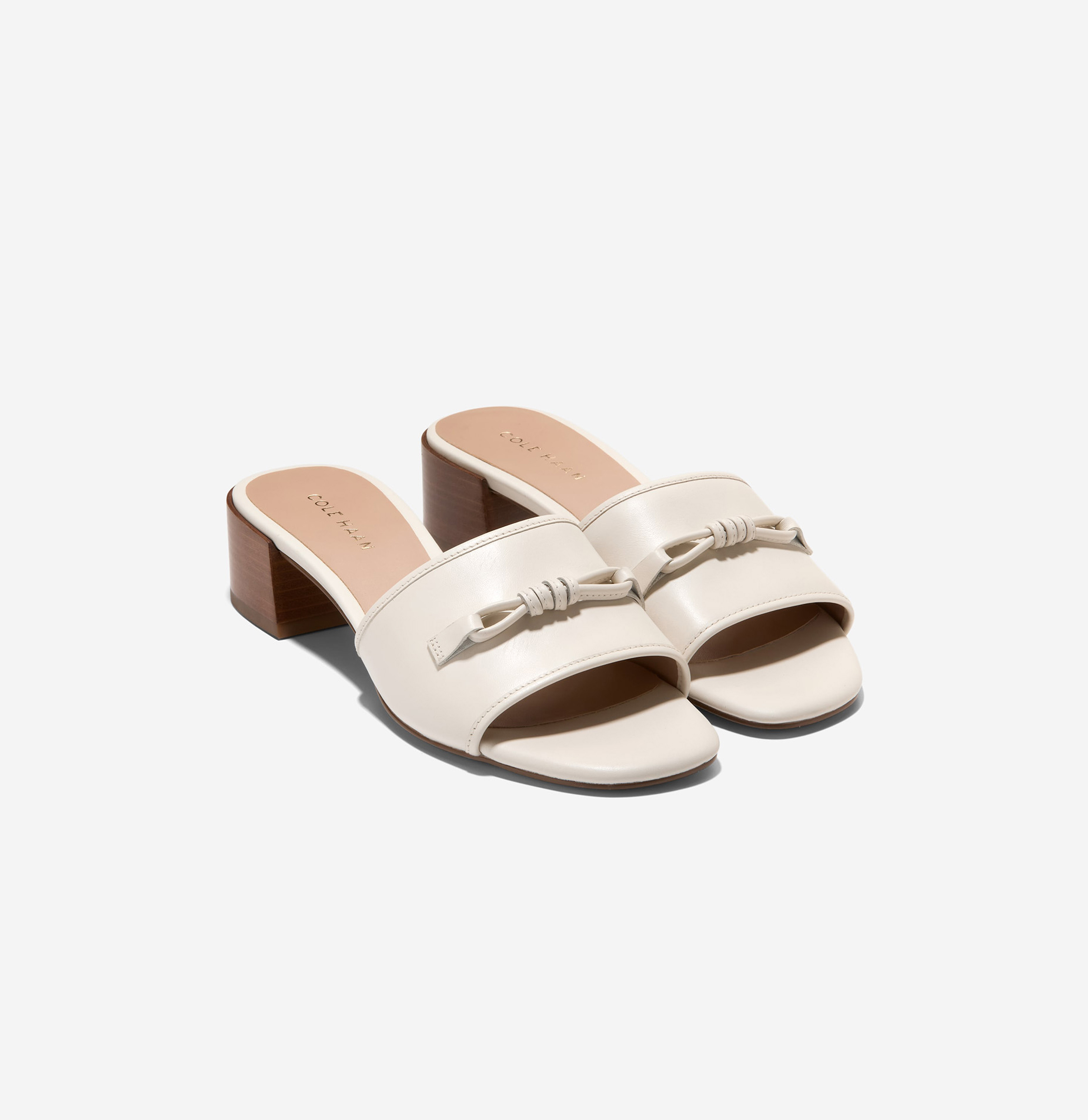 [CAILYN BOW MULES] 아이보리 여성 샌들 [Width:B]