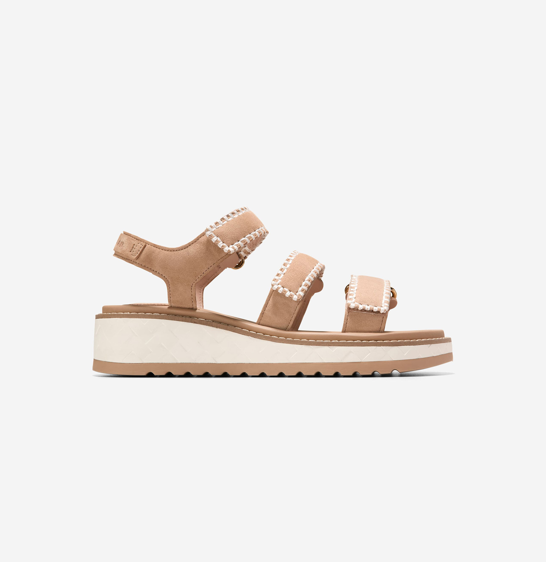 [GRANDPRØ DAYLIN WDG TRIPLE STRAP SANDALS] 캐멀 여성 샌들 [Width:B]