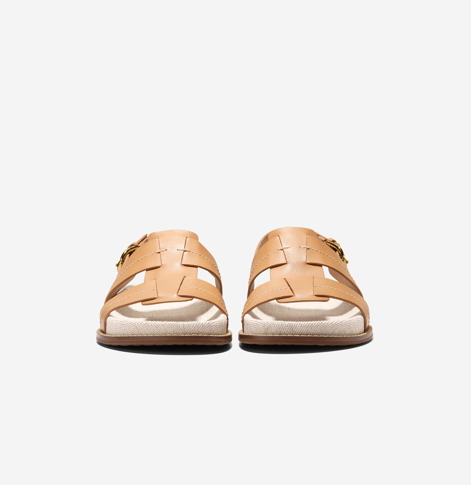 [MARLEE FISHERMAN FOOTBED SANDALS] 캐멀 여성 샌들 [Width:C]