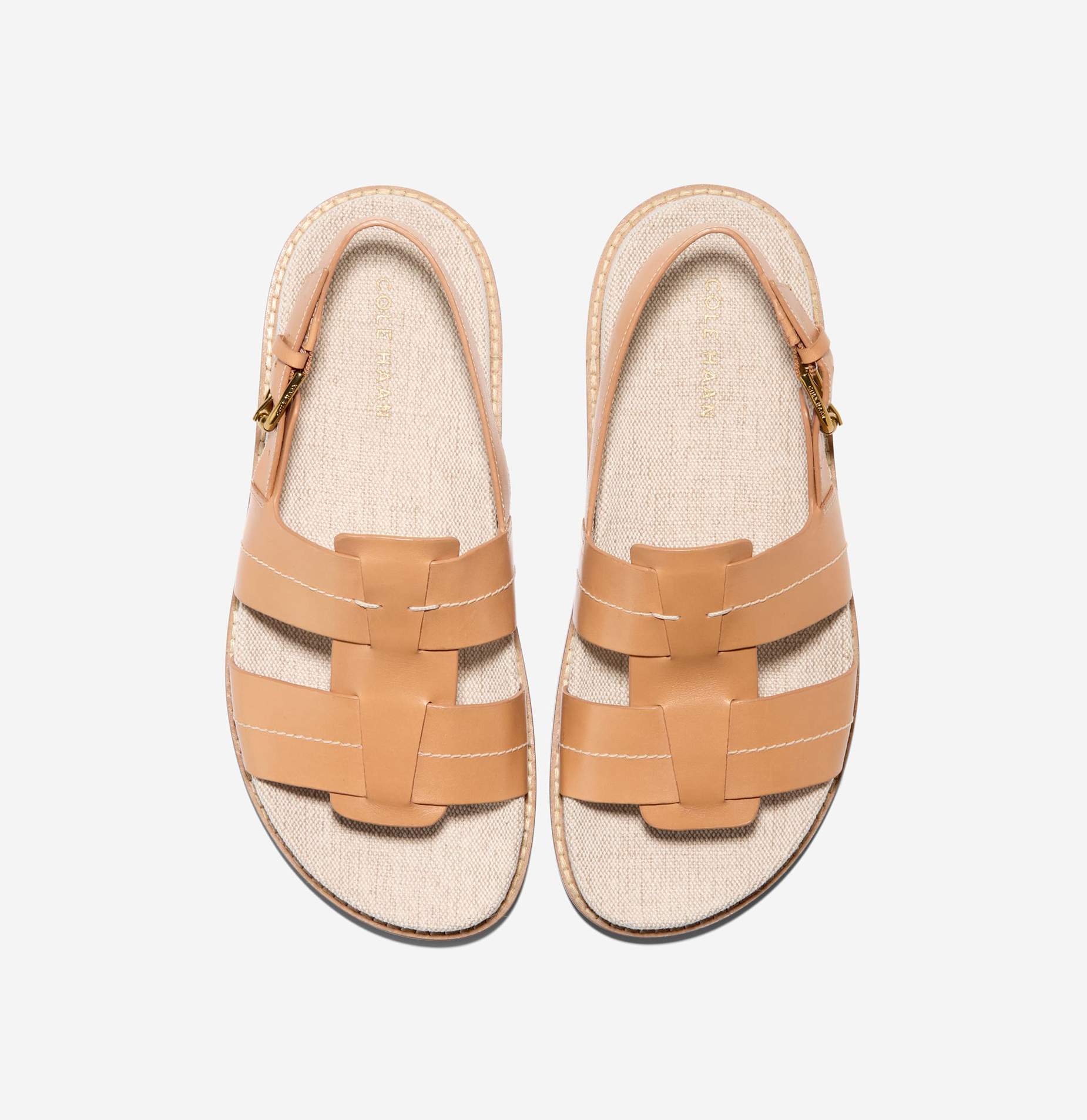 [MARLEE FISHERMAN FOOTBED SANDALS] 캐멀 여성 샌들 [Width:C]