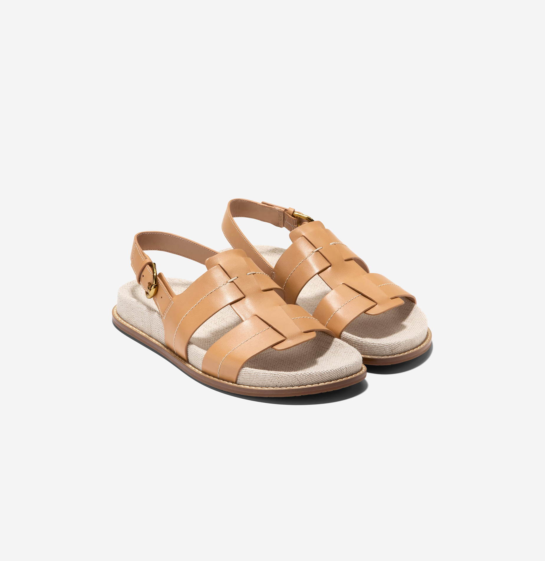 [MARLEE FISHERMAN FOOTBED SANDALS] 캐멀 여성 샌들 [Width:C]